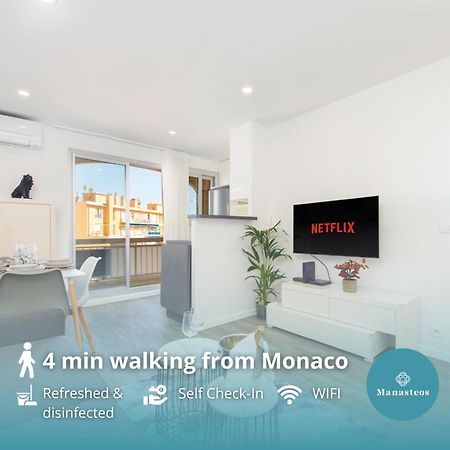 Monaco A Pied - Spacieux Appartement - Balcon - Ca Beausoleil Esterno foto