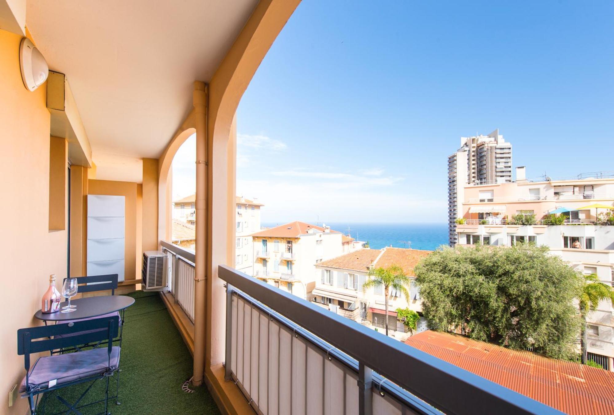 Monaco A Pied - Spacieux Appartement - Balcon - Ca Beausoleil Esterno foto