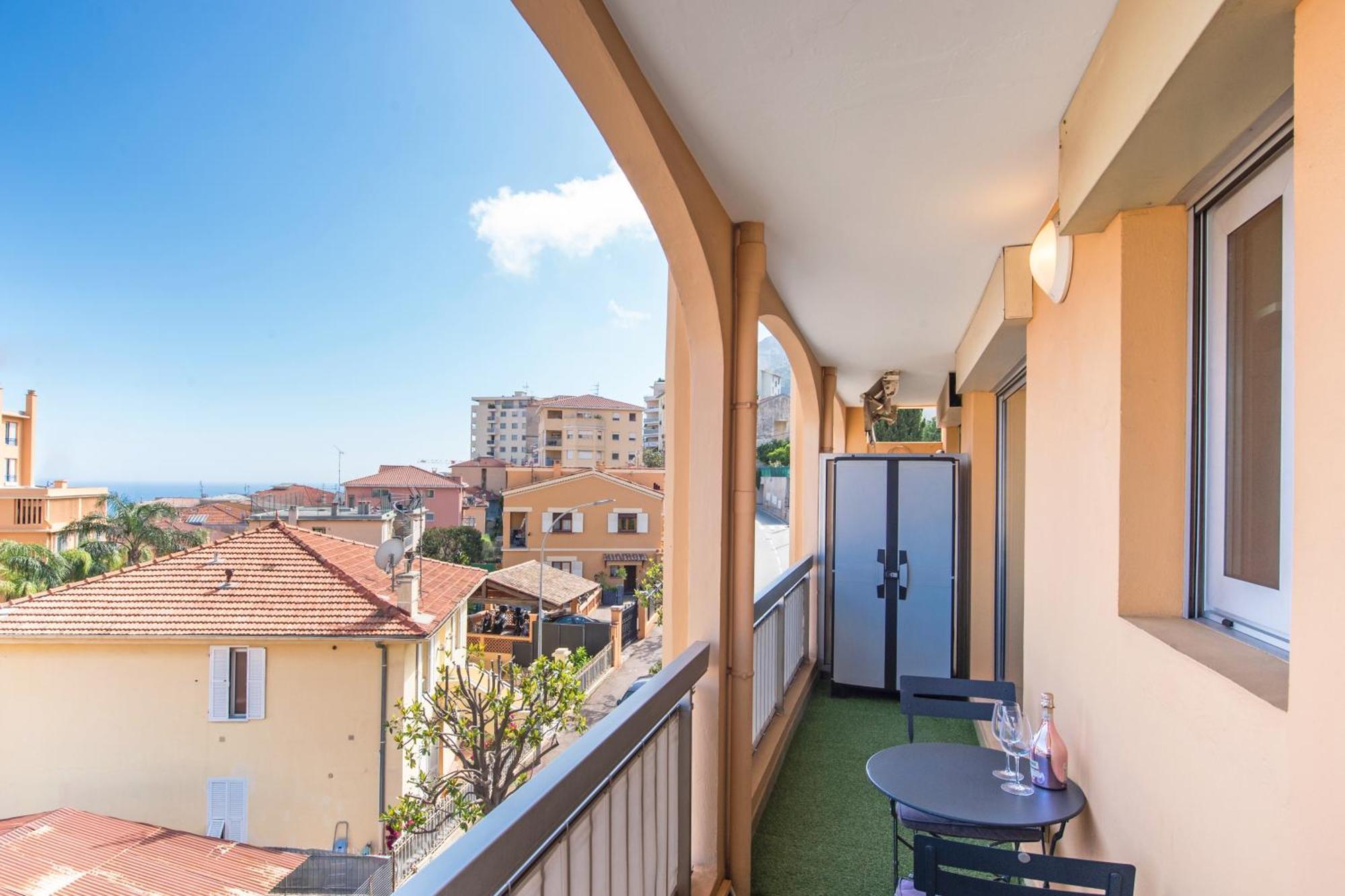 Monaco A Pied - Spacieux Appartement - Balcon - Ca Beausoleil Esterno foto